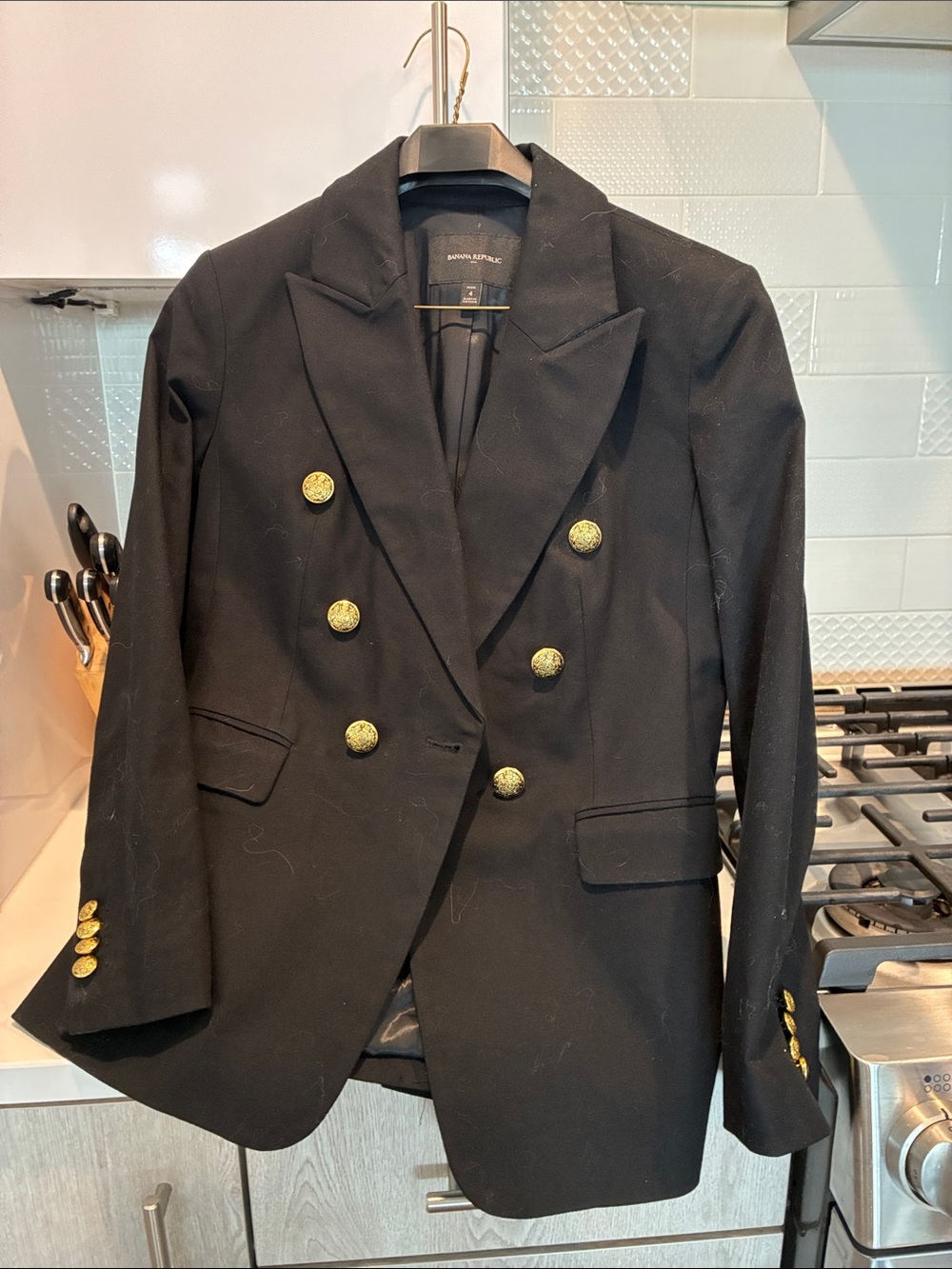 Banana Republic blazer 4P black